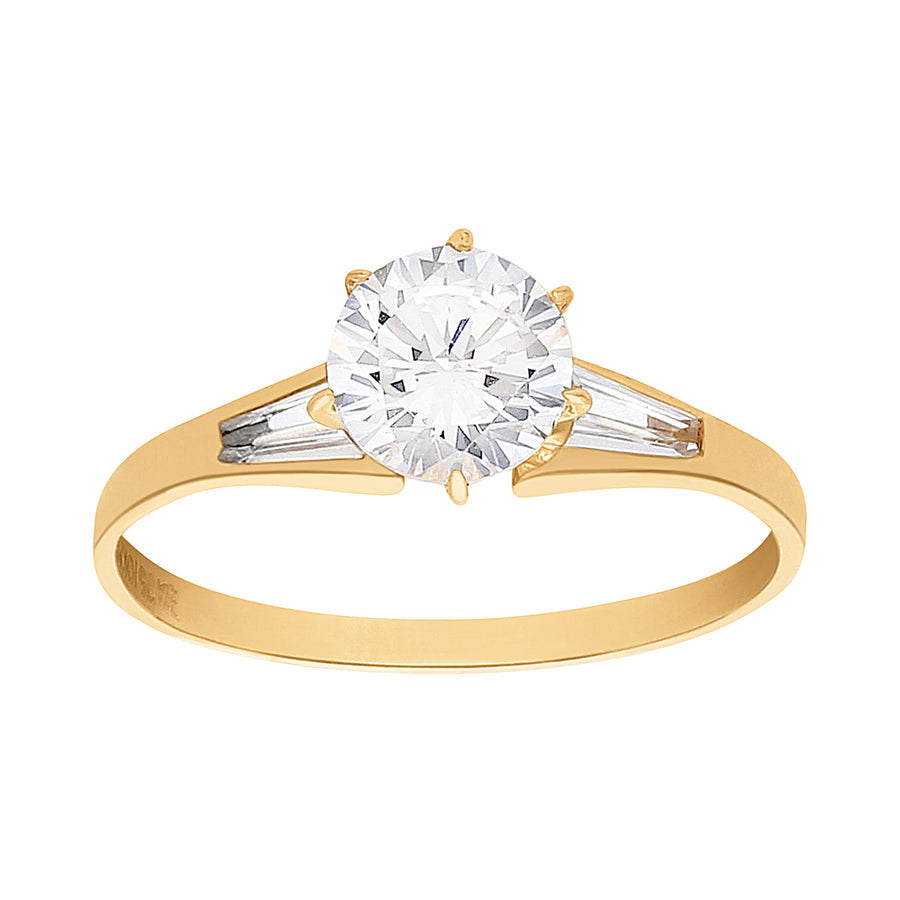 Anillo Solitario 10k