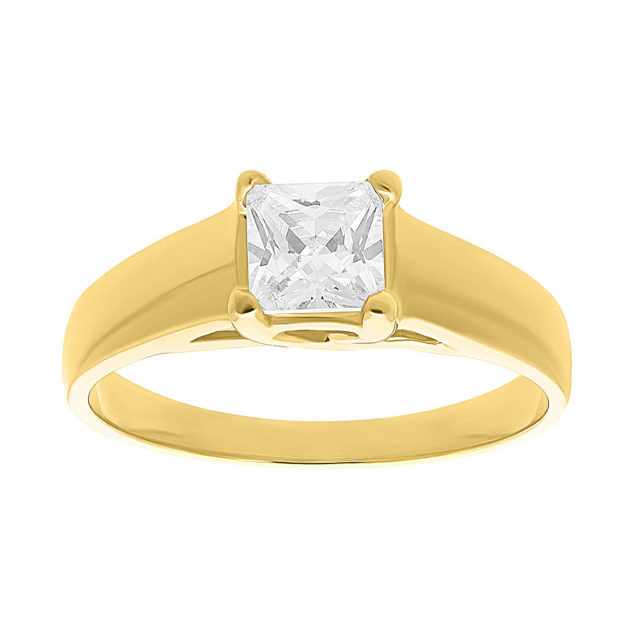 Anillo Solitario 10k