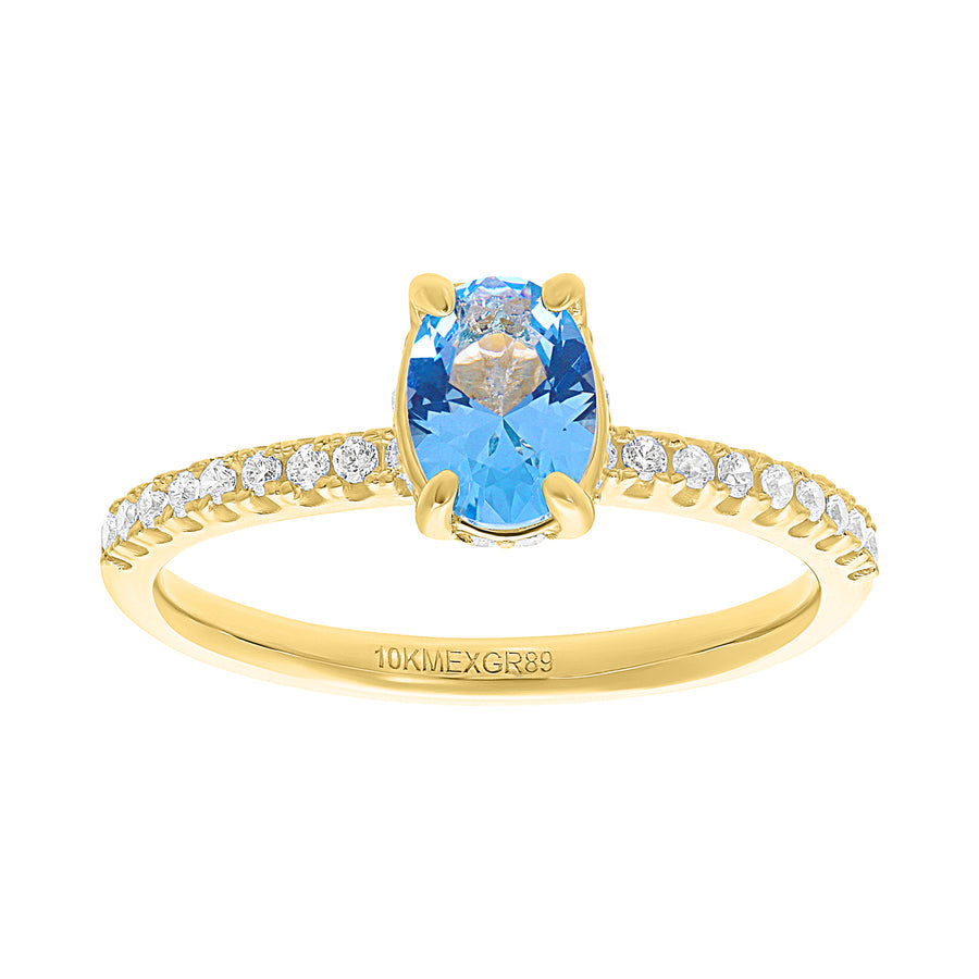 Anillo Dama 10k
