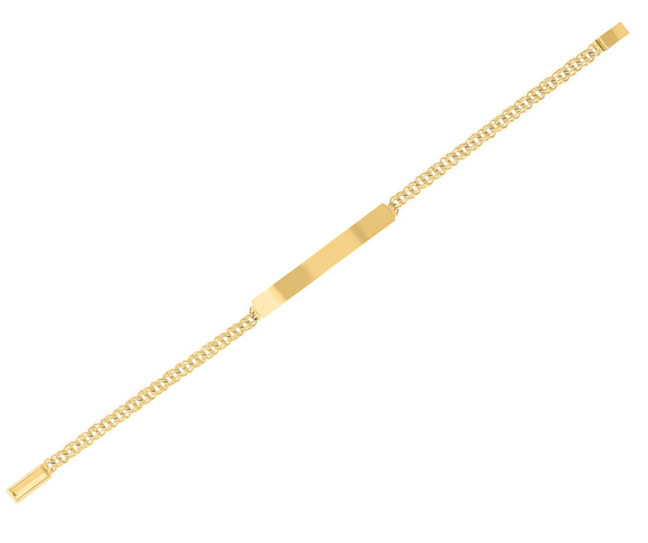 Esclava China Oro 10K 18cms