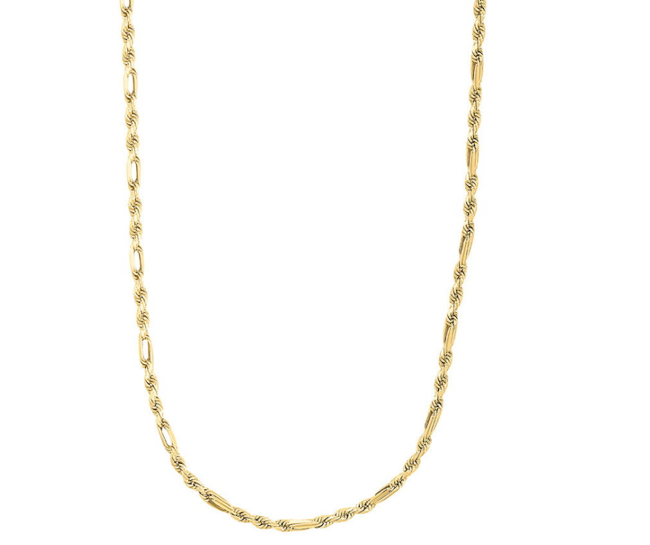 Cadena Torsal Oro 10K 60cms
