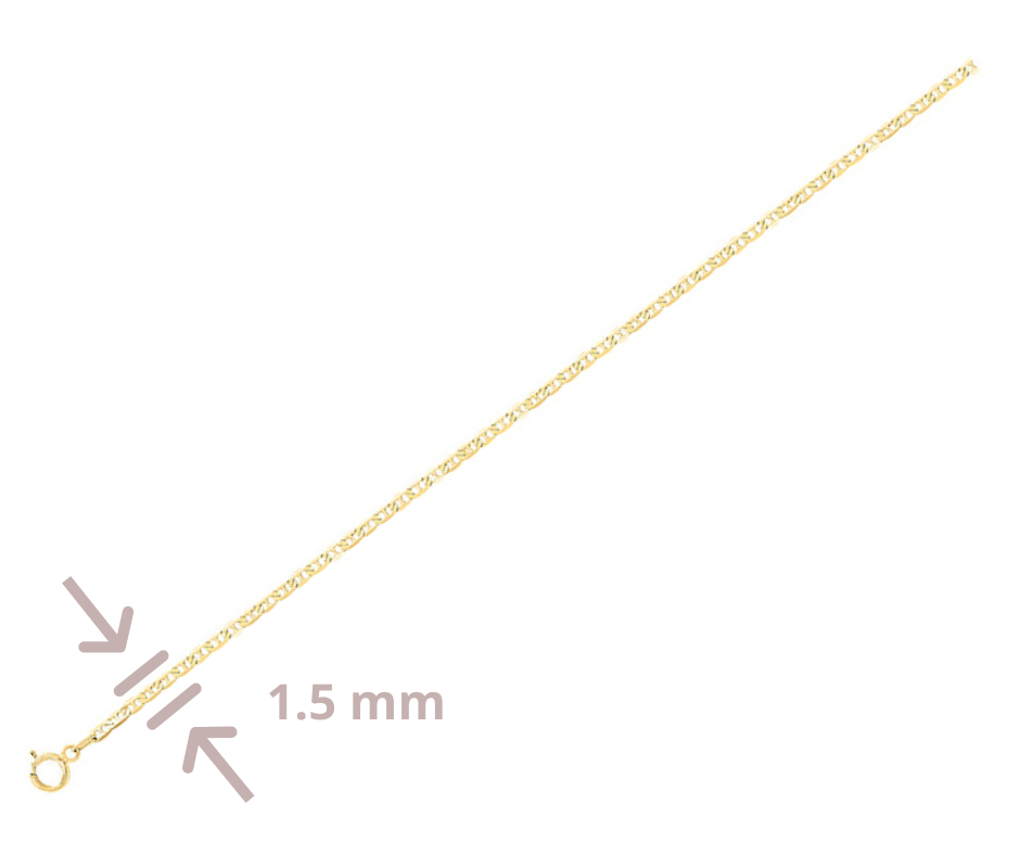 Cadena Gucci Oro 10K 50cms