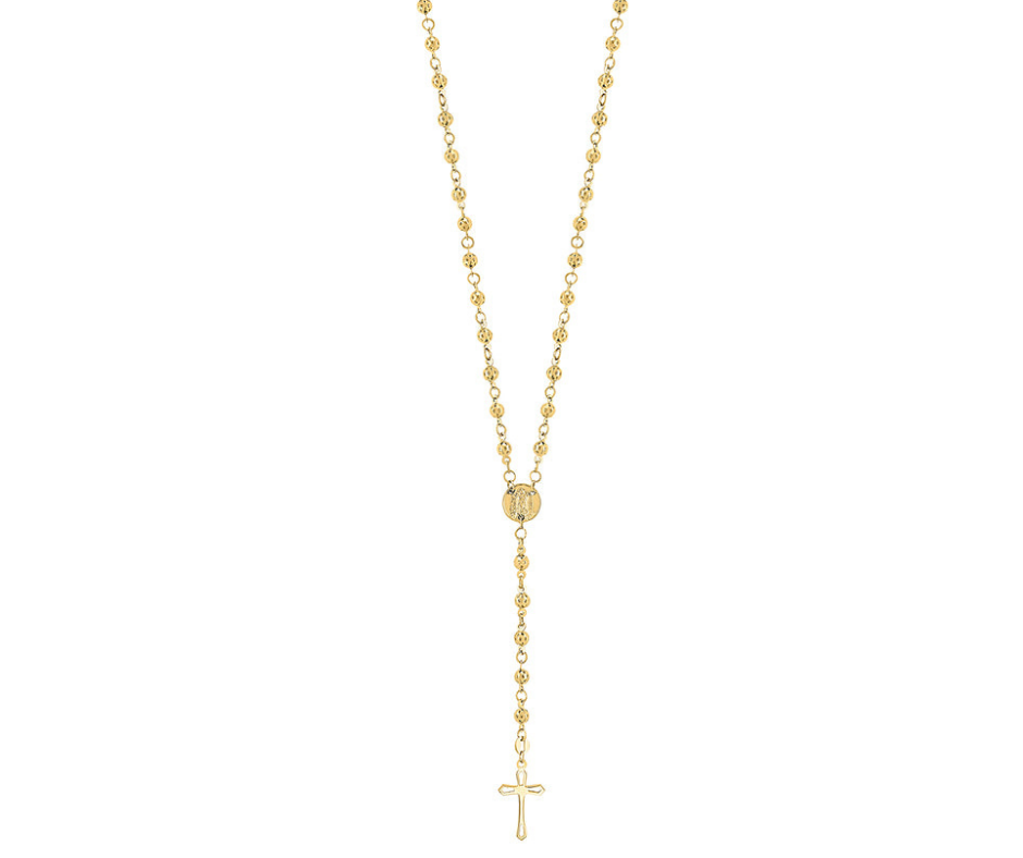 Rosario Bola Oro 10K 60cms