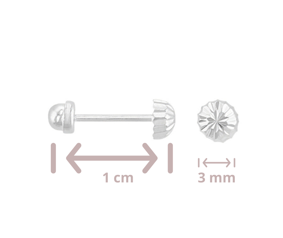 Broquel Hongo Plata .925