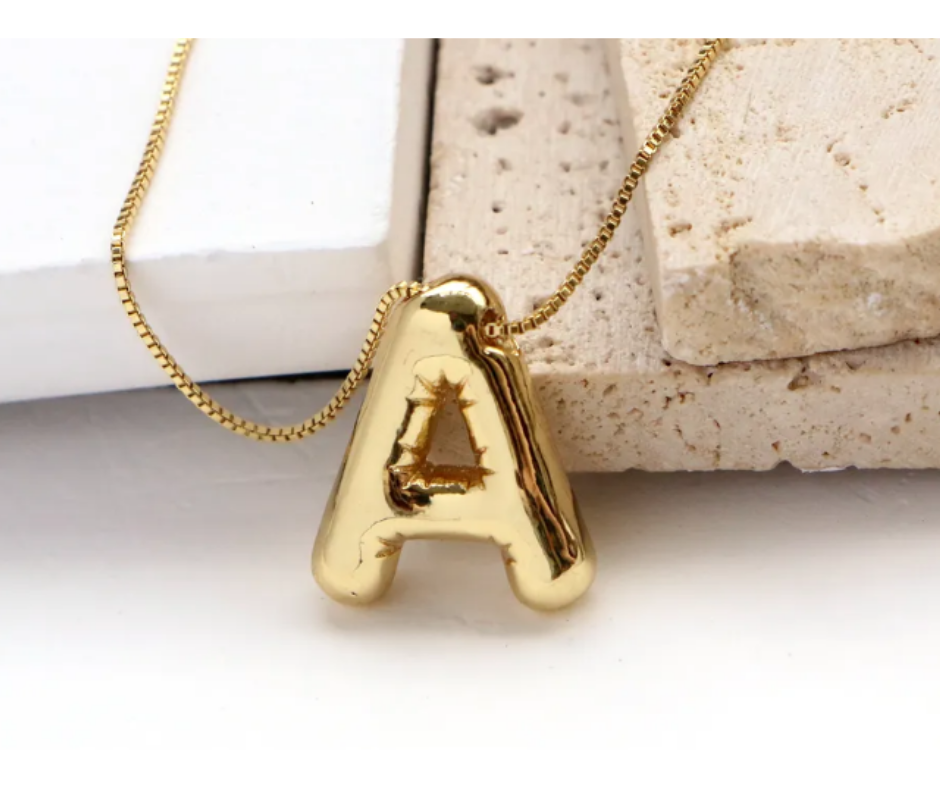 Collar con inicial 45cms