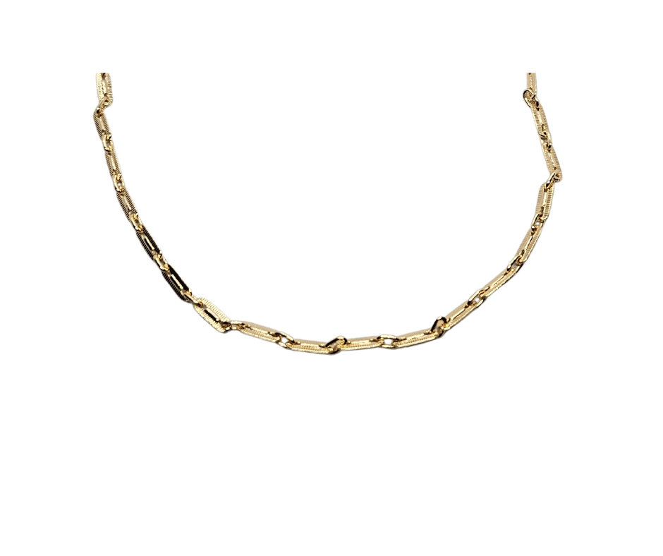 Cadena Alexa Chapa 18K 60cm