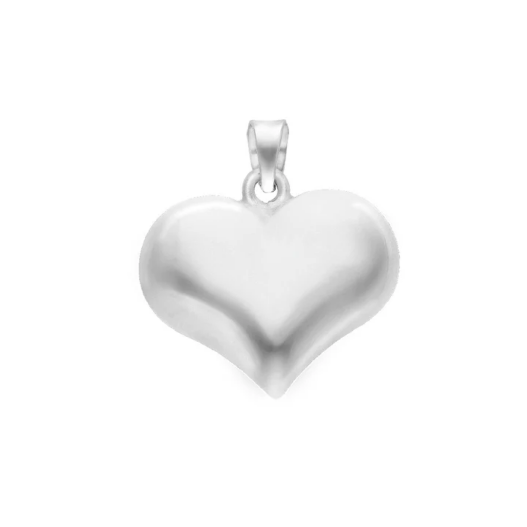 Dije Corazón Plata .925