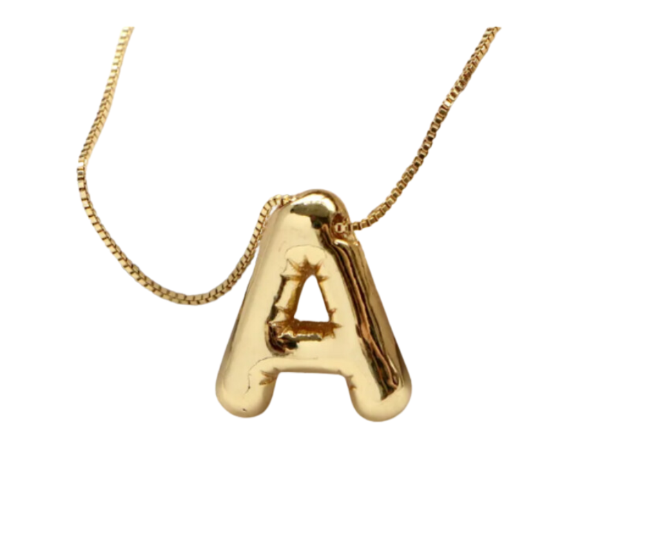 Collar con inicial 45cms