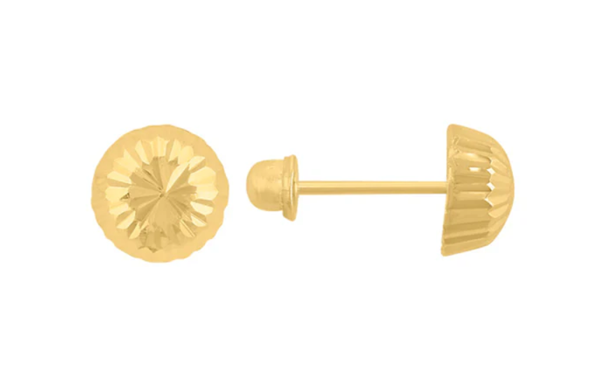 Broquel Hongo Oro 10K
