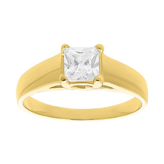 Anillo Solitario 10k