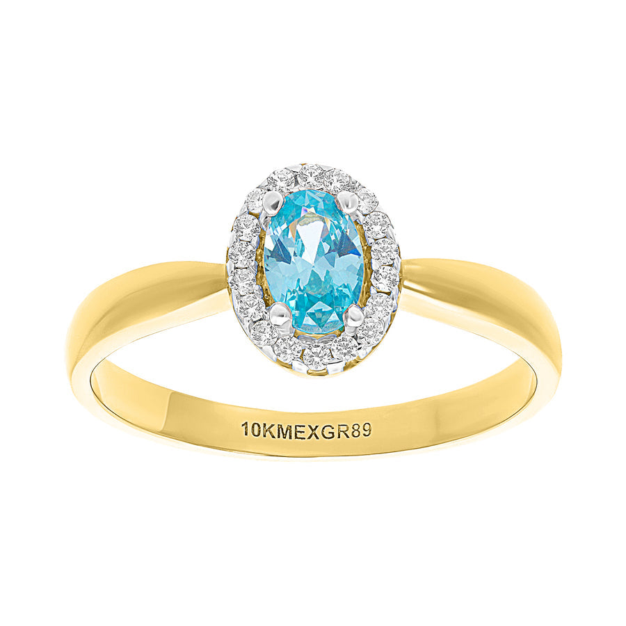 Anillo Dama 10k