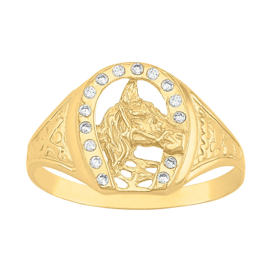 Anillo Caballero  Caballo 10k