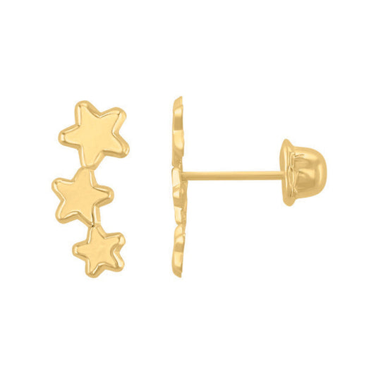Broquel Estrellas 10k, 10mm x 10mm