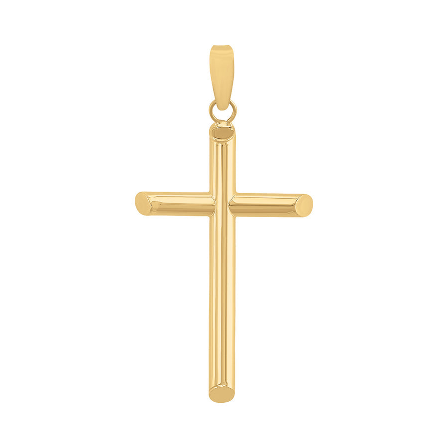 Dije Cruz Oro 10k, 2 x 3cms