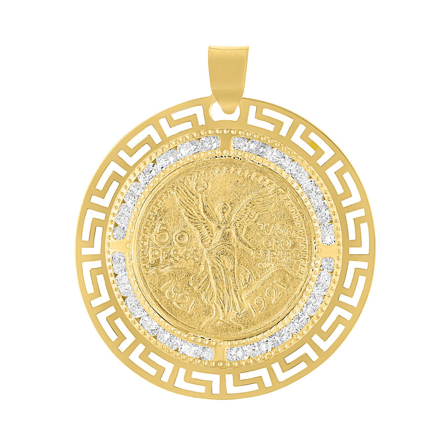 Medalla Moneda Oro 10k, 3cms diametro