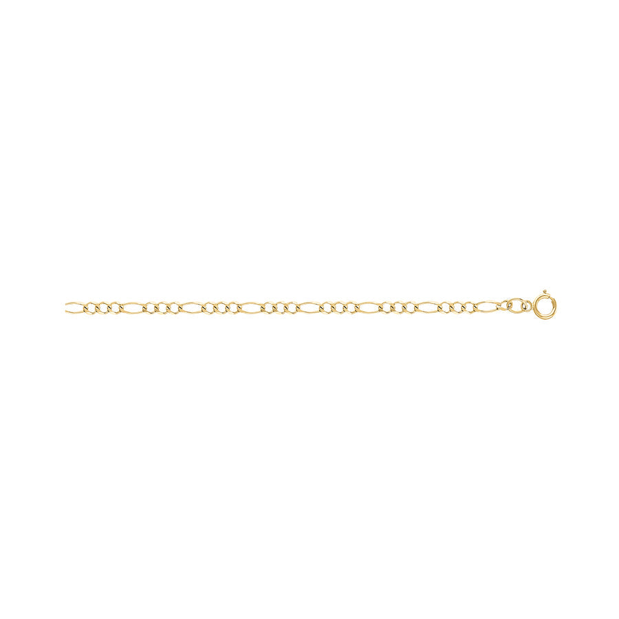 Cadena Cartier Oro 10k, 5.4 grs, 2.5mm x 60cms