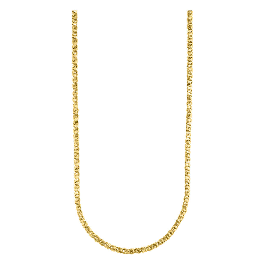 Cadena China Oro 10k, 24.4 grs, 5mm x 45cms