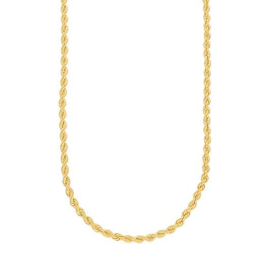 Cadena Torsal Oro 10k, 46.5 grs, 5mm x 60cms