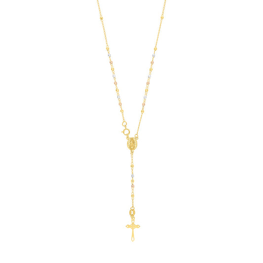 Rosario Florentino Oro 10k, 3.5 grs, 1mm x 45cms