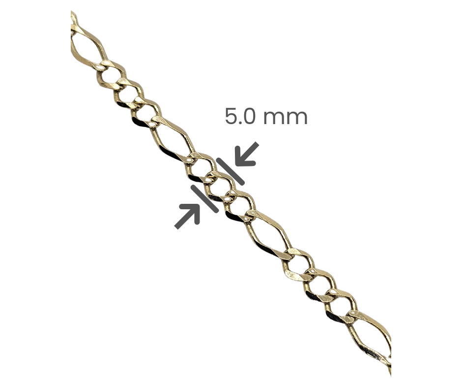 Cadena Cartier 60 cms Oro 10K 11.7grs