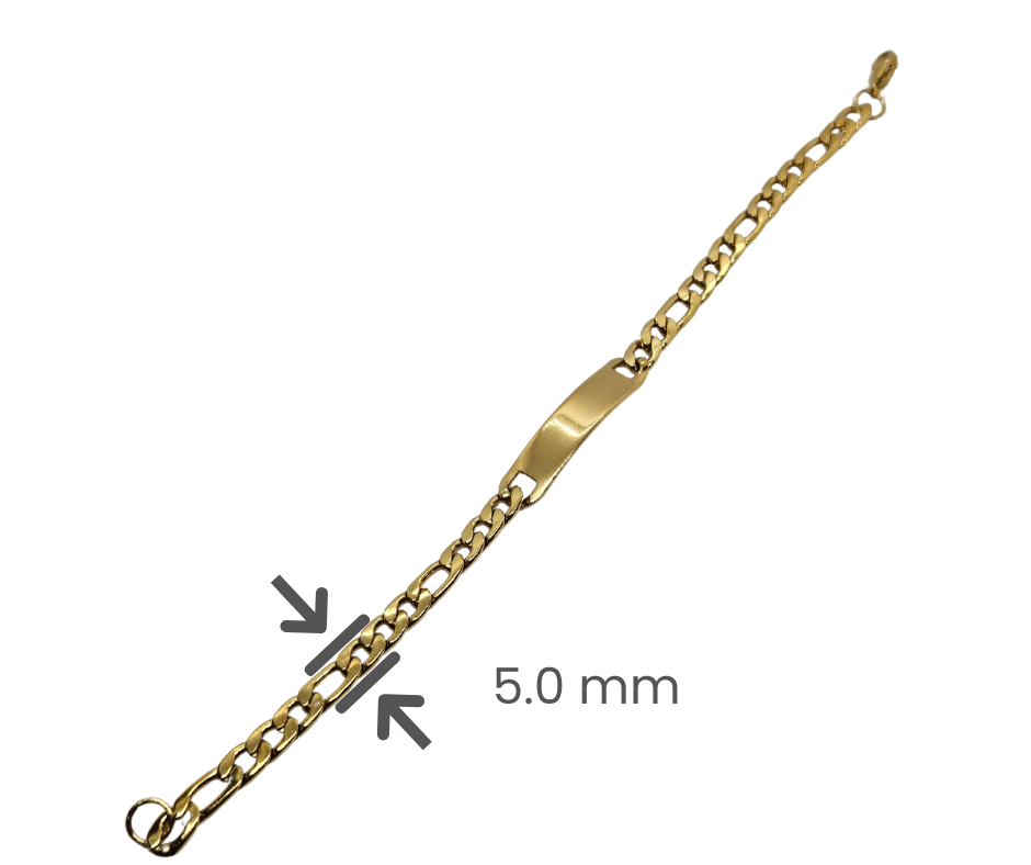 Esclava Cartier Acero Dorado 21cm