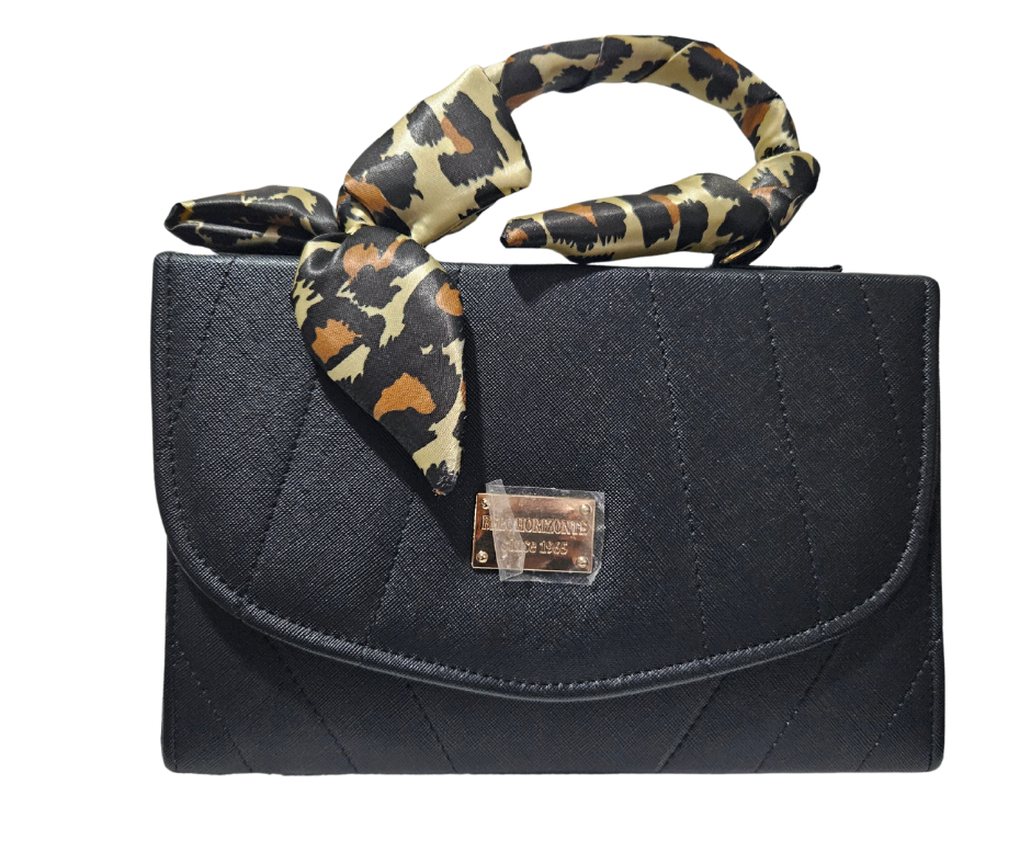 Chica (Satchel) Negro Leopardo