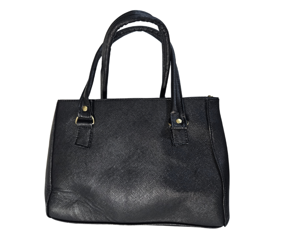 Mediana (Tote) Negro Zipper