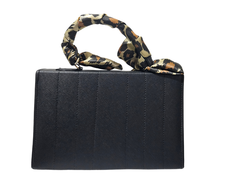 Chica (Satchel) Negro Leopardo