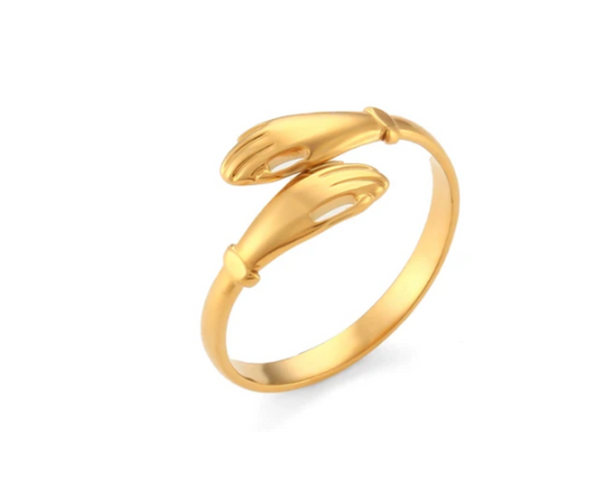 Anillo Chapa 18K Ajustable