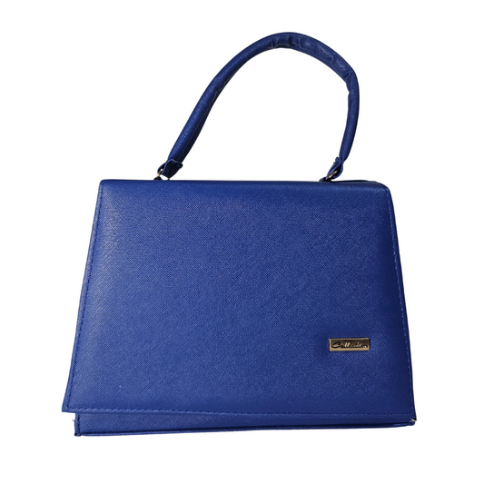 Chica (Satchel) Azul Liso