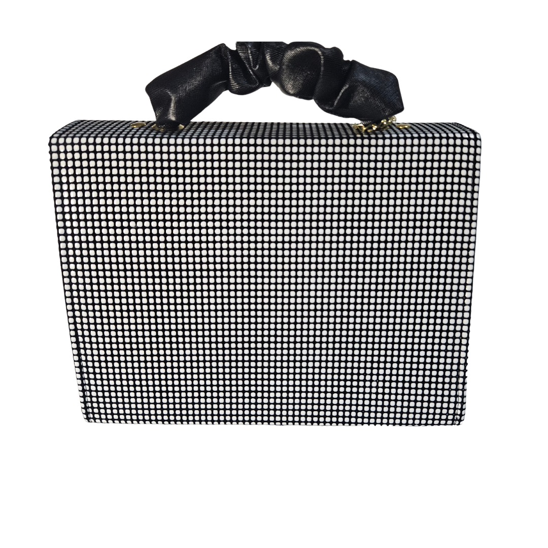 Chica (Satchel) Negro Puntos Blanco