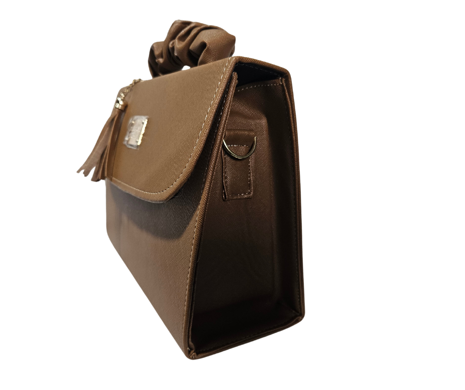 Chica (Satchel) Camel Liso