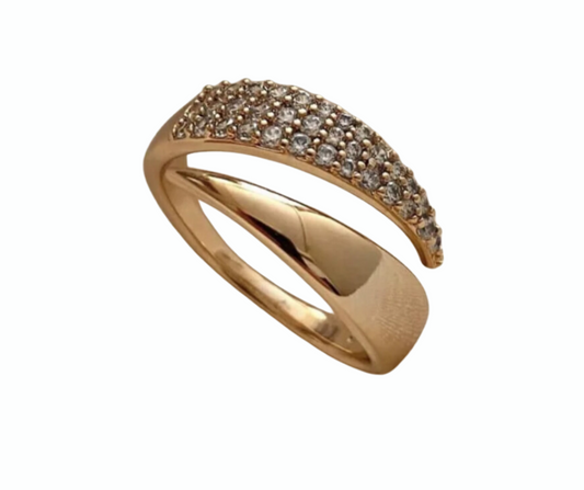 Anillo Chapa 18K Ajustable