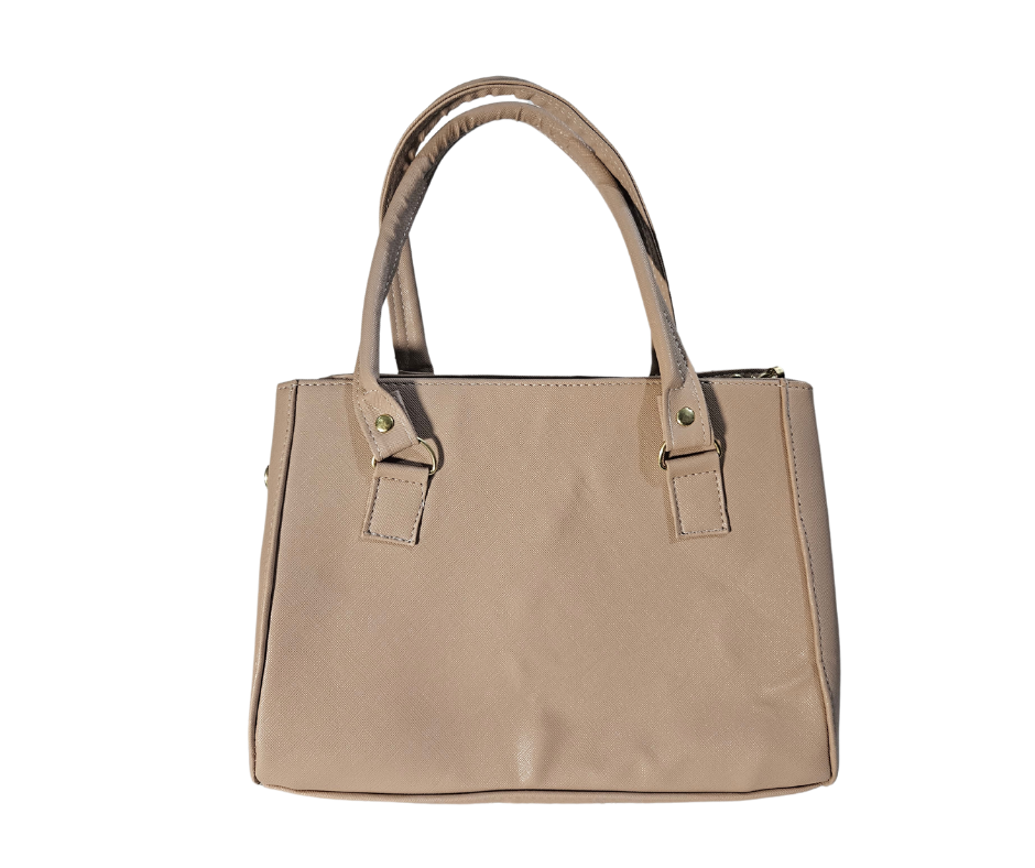 Mediana (Tote) Camel Zipper