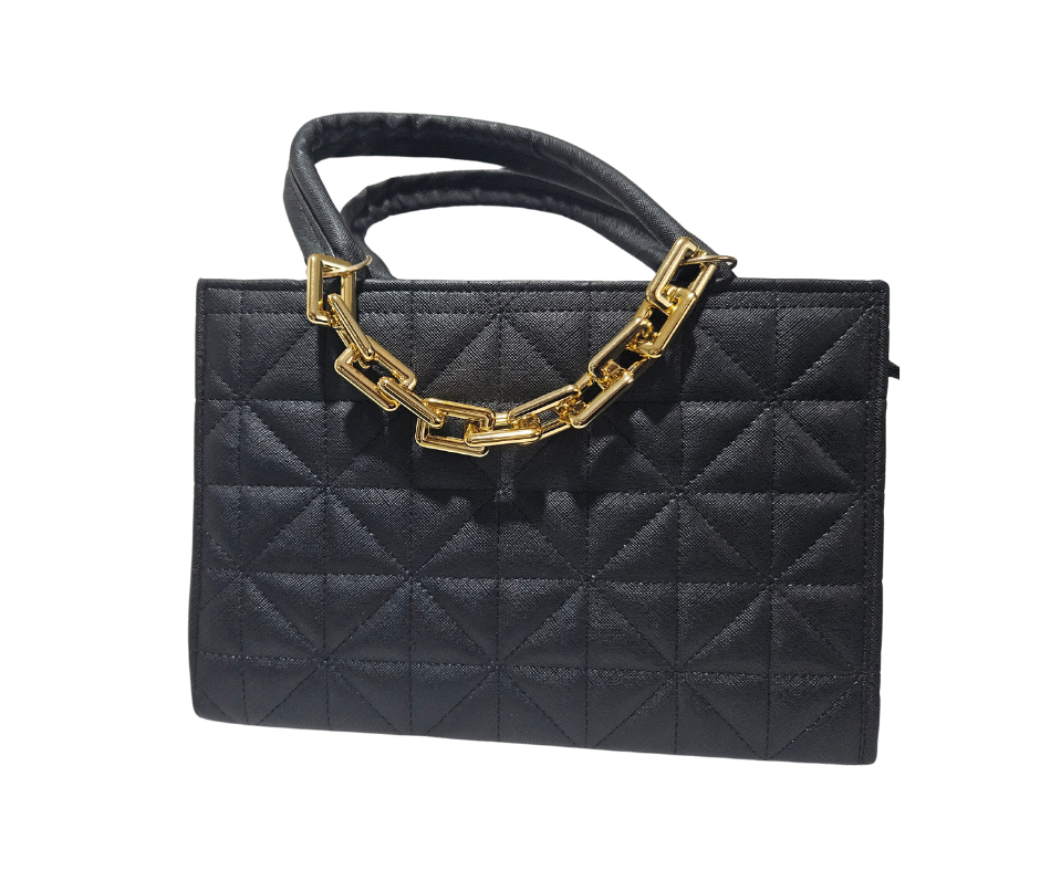 Chica (Satchel) Negro Mosaico