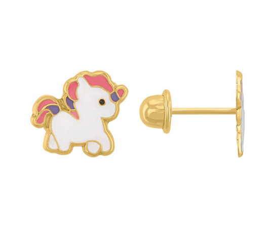 Broquel Oro 10K Pony