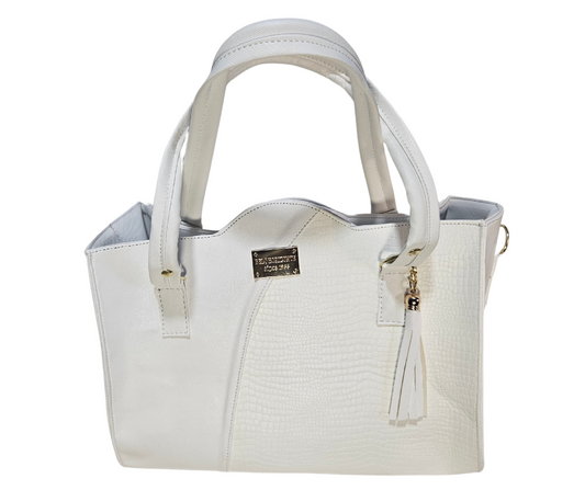 Mediana (Tote) Blanco Reptil