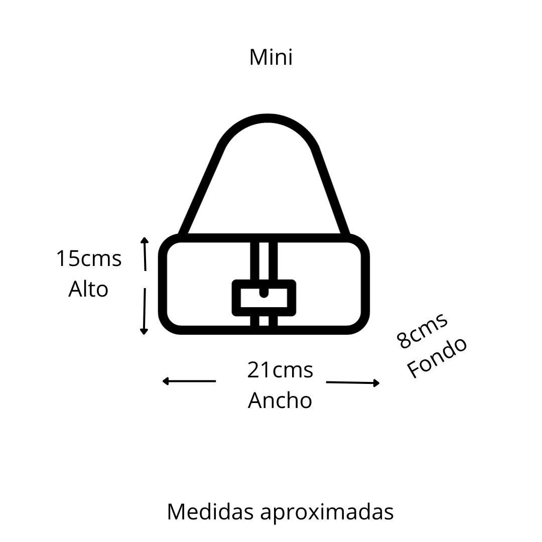 Chica Mini (Satchel) Blanco