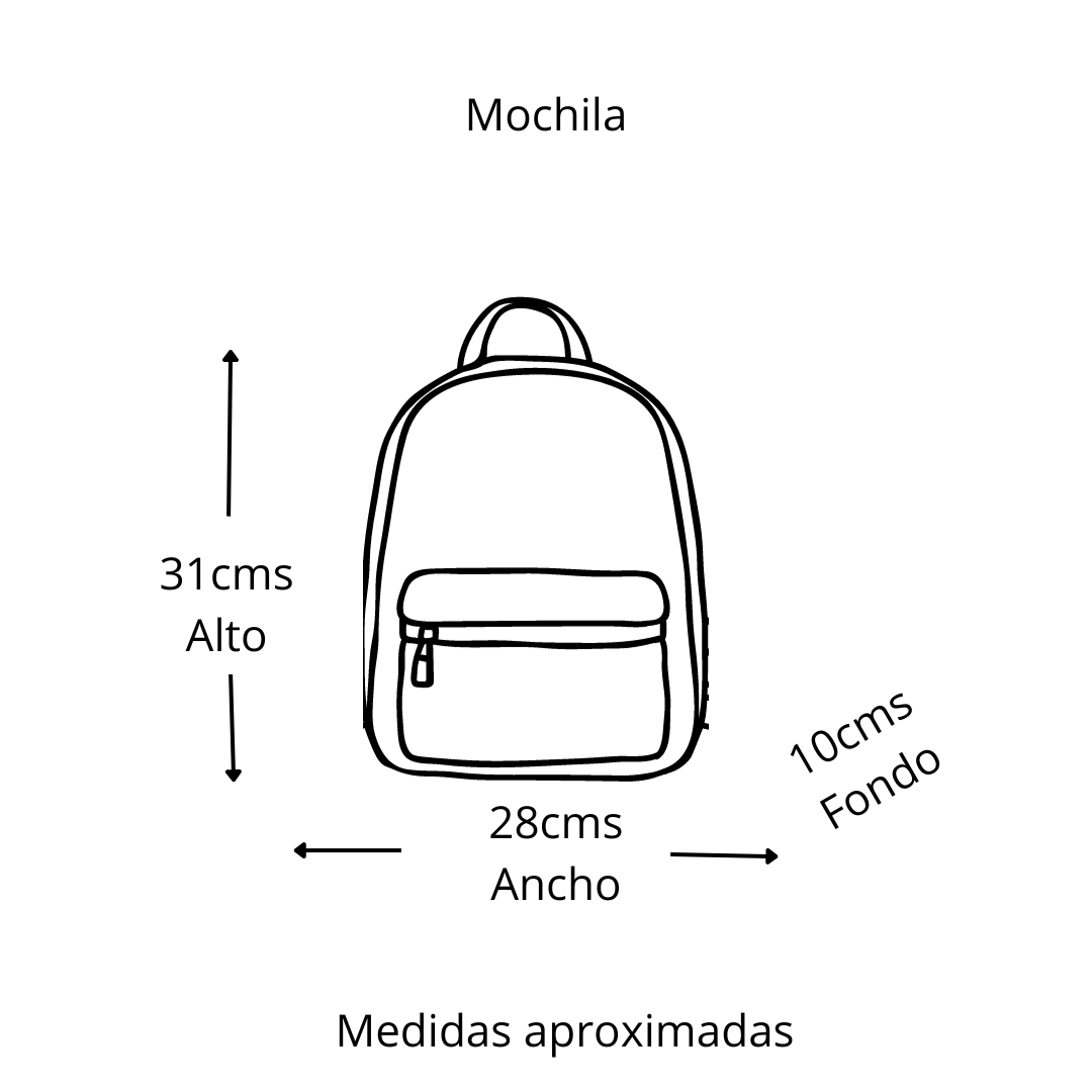 Mochila Blanco