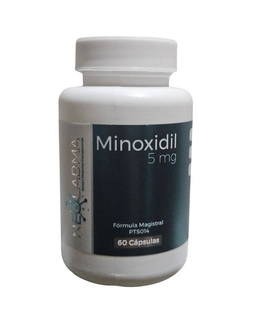 Minoxidil 5mg 30, 60 o 90 cápsulas Neolabma